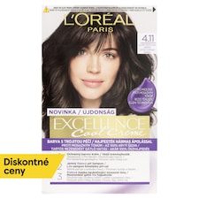 L'Oréal Paris Excellence Cool Creme permanentná farba na vlasy 4 .11 Ultra popolavá hnedá