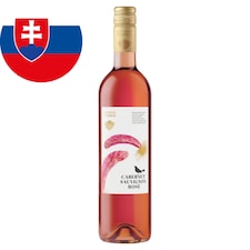 Slovenské Vinice Cabernet Sauvignon Rosé akostné odrodové víno ružové polosuché 0,75 l