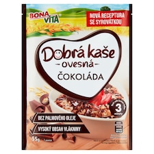 Bona Vita Dobrá kaše Ovsená kaša čokoláda 55 g
