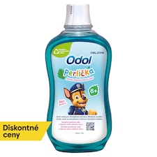 Odol Perlička ústna voda s fluoridom pre deti s jemnou mätovou príchuťou 300 ml