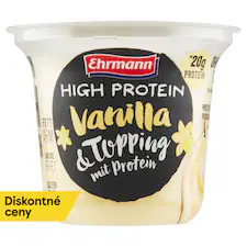 Ehrmann High Protein Vanilla & Topping with Protein 200 g