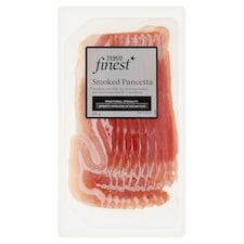 Tesco Finest Bravčový bôčik s koreninami údený, krájaný 110 g