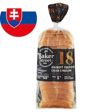 Baker Street Kváskový toastový chlieb s maslom 500 g
