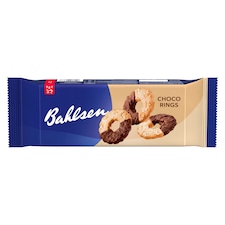 Bahlsen Choco Rings sušienky polomáčané v mliečnej čokoláde 155 g