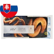 Tesco Finest Bratislavské makové rožky 4 ks 200 g