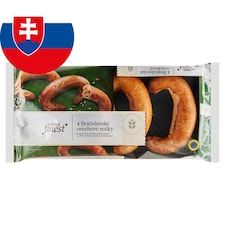 Tesco Finest Bratislavské orechové rožky 4 ks 200 g