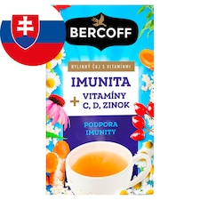 Bercoff Imunita bylinný čaj s vitamínmi 16 x 1,5 g (24 g)