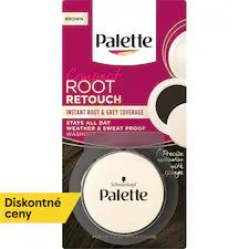 Palette Compact Root Retouch viacúčelový kompaktný púder Hnedý 3 g