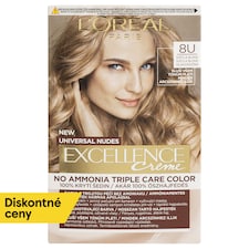 L'Oréal Paris Excellence Creme Universal Nudes permanentná farba na vlasy 8 U Svetlá blond