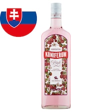 Koniferum Pink borovička s chuťou malín a jahôd 37,5% 700 ml