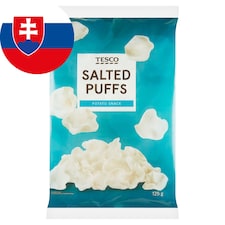 Tesco Salted Puffs 125 g