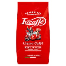 Lucaffé Crema Caffè pražená zrnková káva 500 g