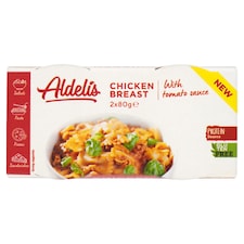 Aldelis Kuracie prsia v paradajkovej omáčke 2 x 80 g (160 g)