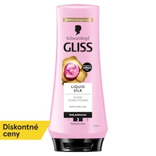 Schwarzkopf Gliss kondicionér pre lesk vlasov Liquid Silk 200 ml