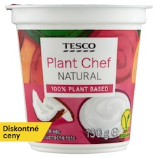 Tesco Plant Chef Fermentovaný dezert z kokosového nápoja s pridaným vápnikom 130 g