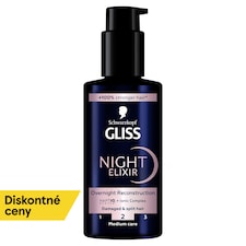 Schwarzkopf Gliss Night Elixir Overnight Reconstruction nočný elixír na vlasy 100 ml