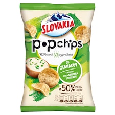 Slovakia Pop Chips S príchuťou kyslá smotana s cibuľkou 65 g