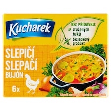 Kucharek Slepačí bujón 6 x 10 g (60 g)