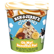 Ben & Jerry's Banoffee Pie Sundae 427 ml